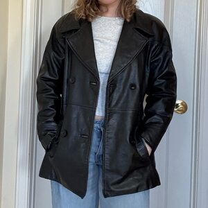Preston & York Women's Black Leather Jacket